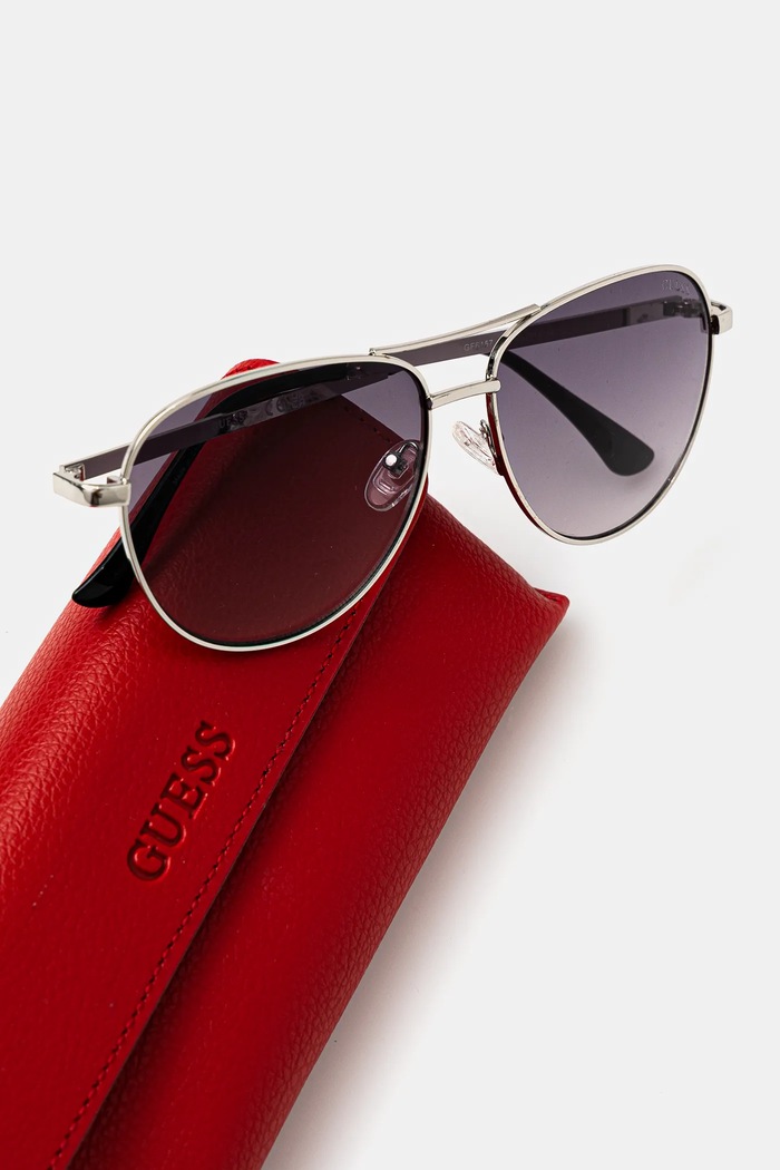 Accesorii Guess ochelari de soare GF6157.10B argintiu