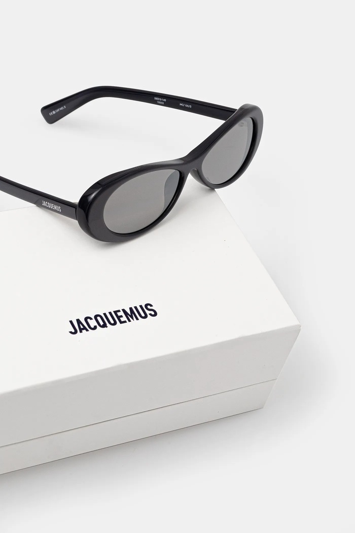 Slnečné okuliare Jacquemus NUVOLA JAC135C2SUN sivá
