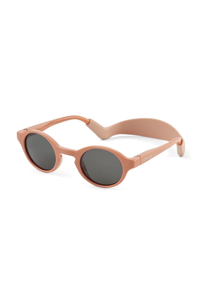 Liewood okulary przeciwsłoneczne dziecięce Stacey Baby Sunglasses pomarańczowy LW19649