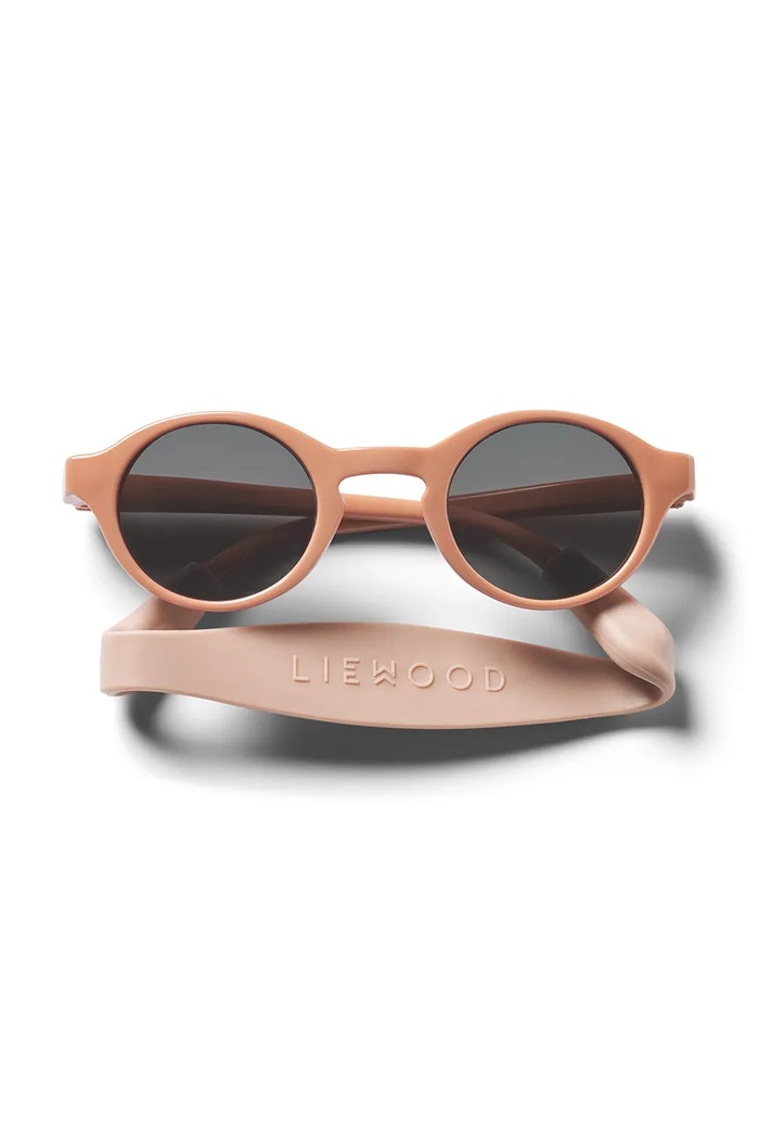 Liewood okulary przeciwsłoneczne dziecięce Stacey Baby Sunglasses pomarańczowy LW19649