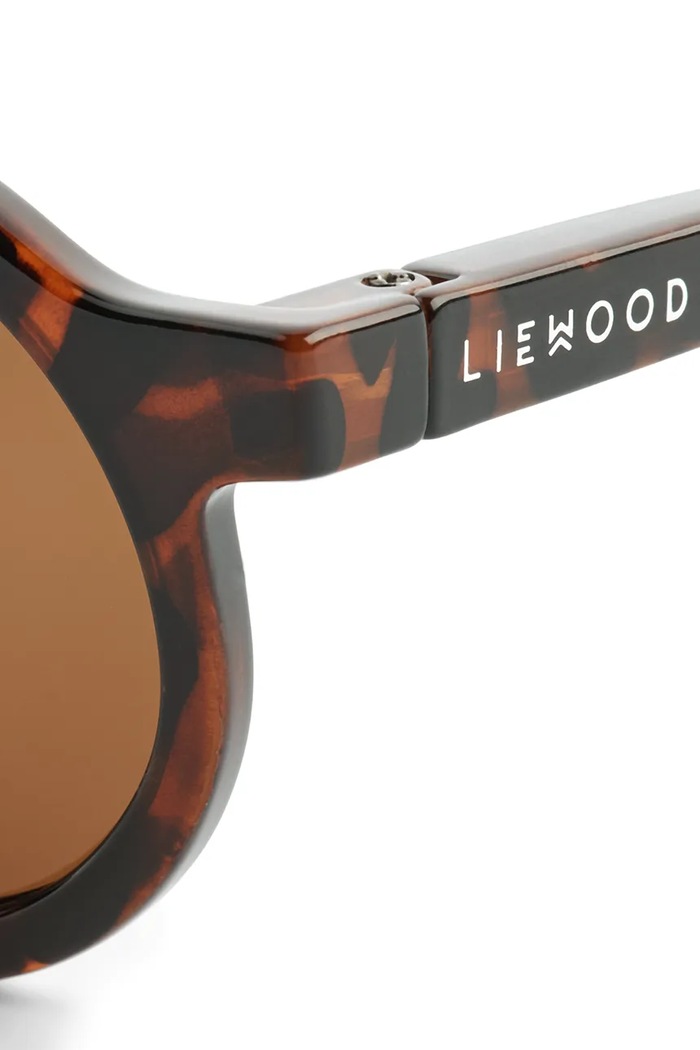 Chłopiec Liewood okulary przeciwsłoneczne dziecięce Darla Sunglasses 4-10 Y LW20087 brązowy