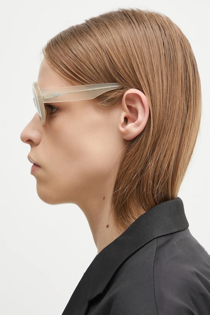 Γυαλιά ηλίου AMBUSH Kurt Sunglasses 12115064 μπεζ SS25