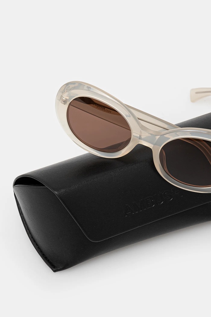 Accessori AMBUSH occhiali da sole Kurt Sunglasses 12115064 beige