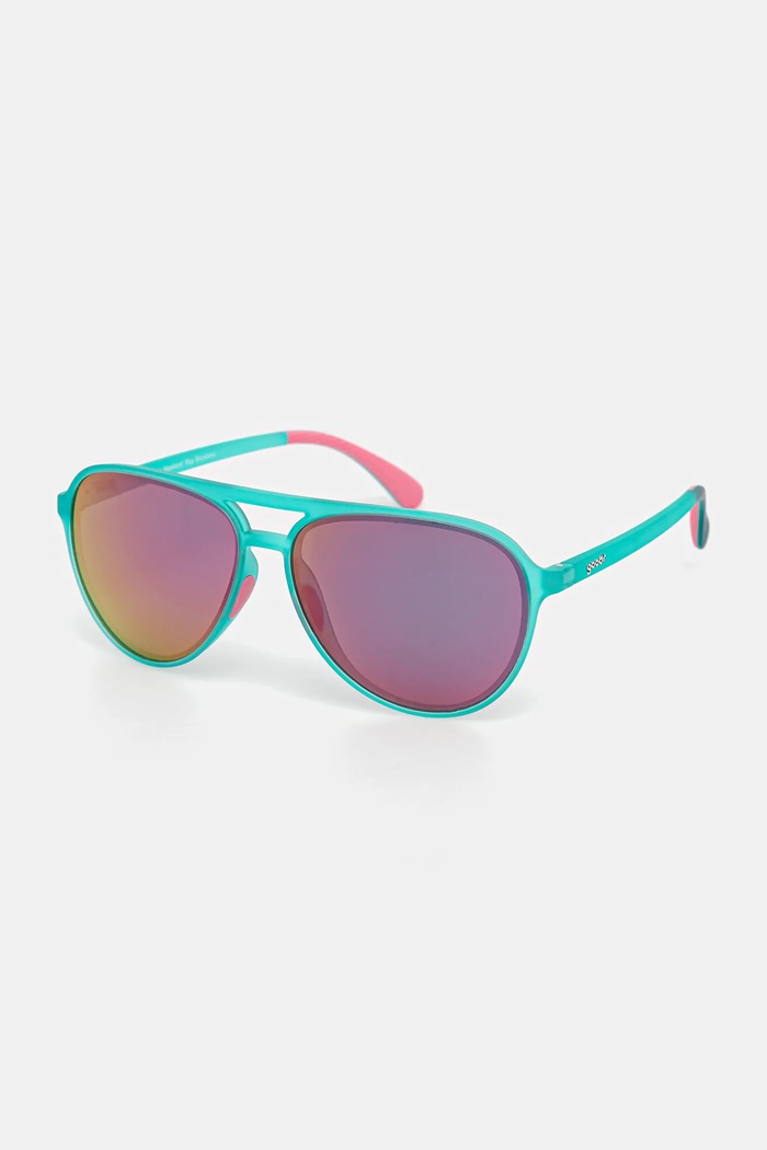 Γυαλιά ηλίου Goodr Kitty Hawkers Ray Blockers καθρέφτης πράσινο G00613.MG.01