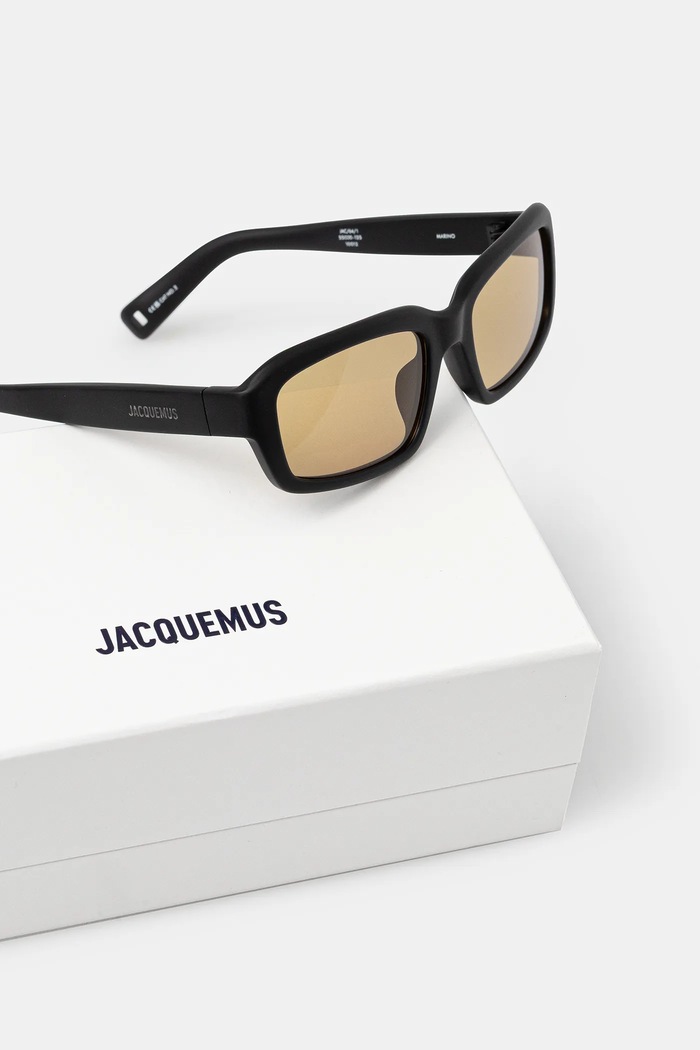 Jacquemus ochelari de soare MARINO negru JAC64C1SUN