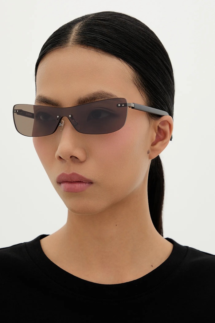 Аксессуары Солнцезащитные очки Jacquemus MIRADA JAC69C1SUN серый