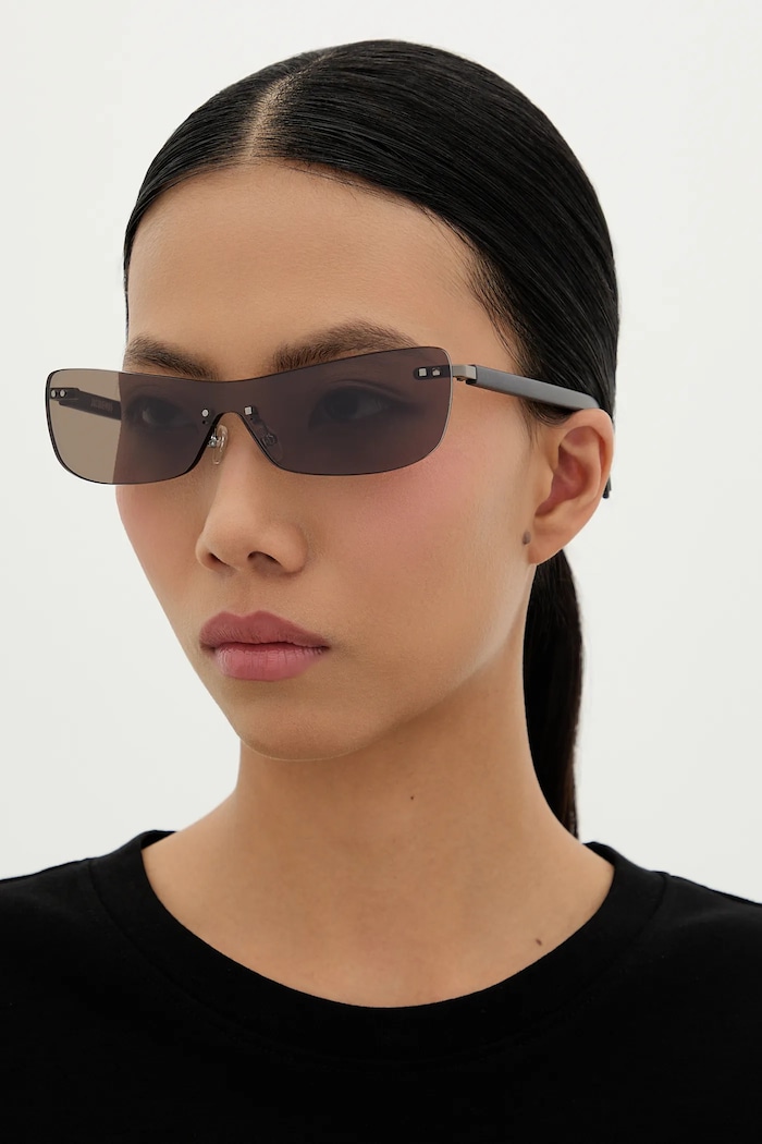 Аксессуары Солнцезащитные очки Jacquemus MIRADA JAC69C1SUN серый