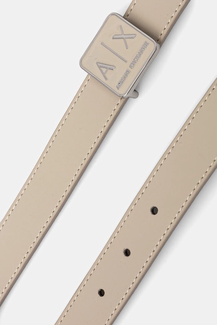 Armani Exchange Pasek dwustronny XW000302.AF12038 czarny SS25