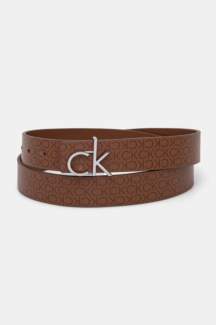Calvin Klein bőr öv K60K613074 barna SS25