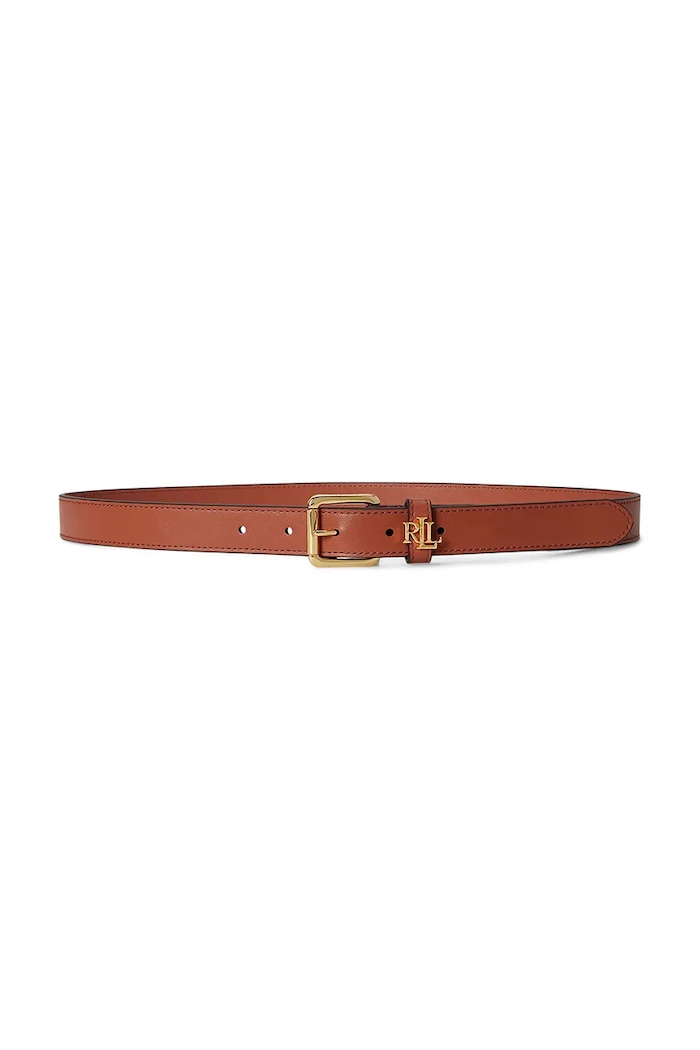 Lauren Ralph Lauren curea pentru femei din piele maro 412968763