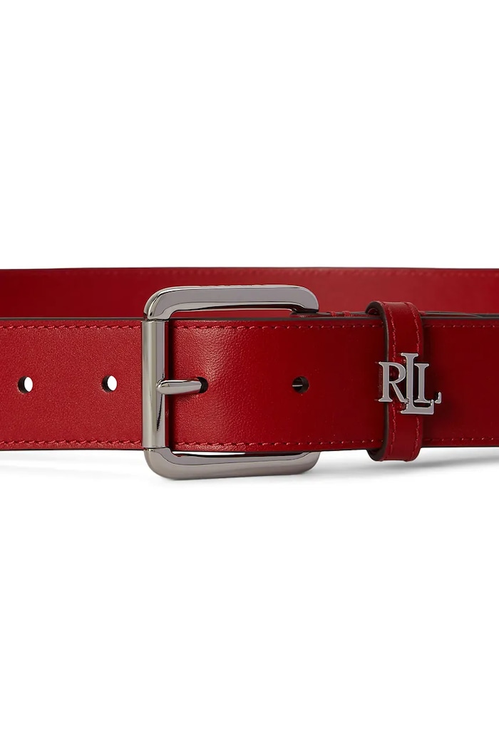 Lauren Ralph Lauren Női bőr öv 412968765 piros SS26
