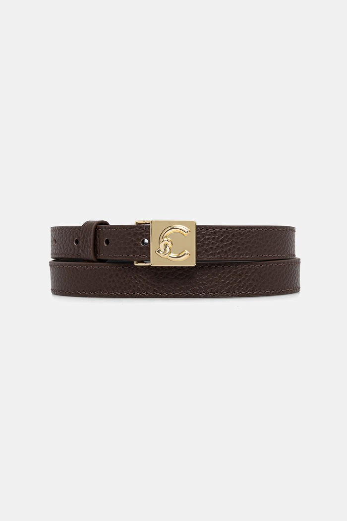 Coccinelle Curea de piele maro E3.SSL.11.04.01
