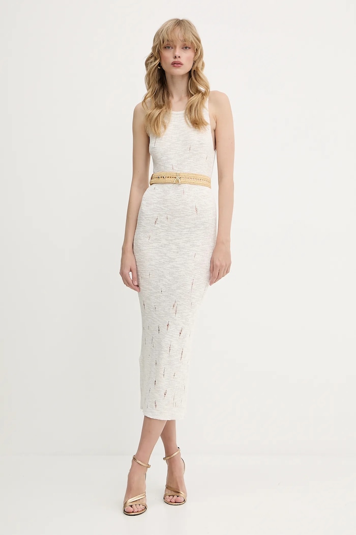 Колан Patrizia Pepe 2W0051.V039 бежов SS25