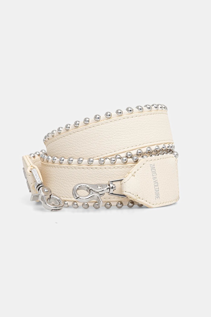 ZADIG&VOLTAIRE bőr kézitáska szíj bézs LWOG00003.21S.100