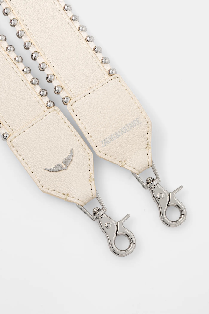 ZADIG&VOLTAIRE bőr kézitáska szíj LWOG00003.21S.100 bézs AA00