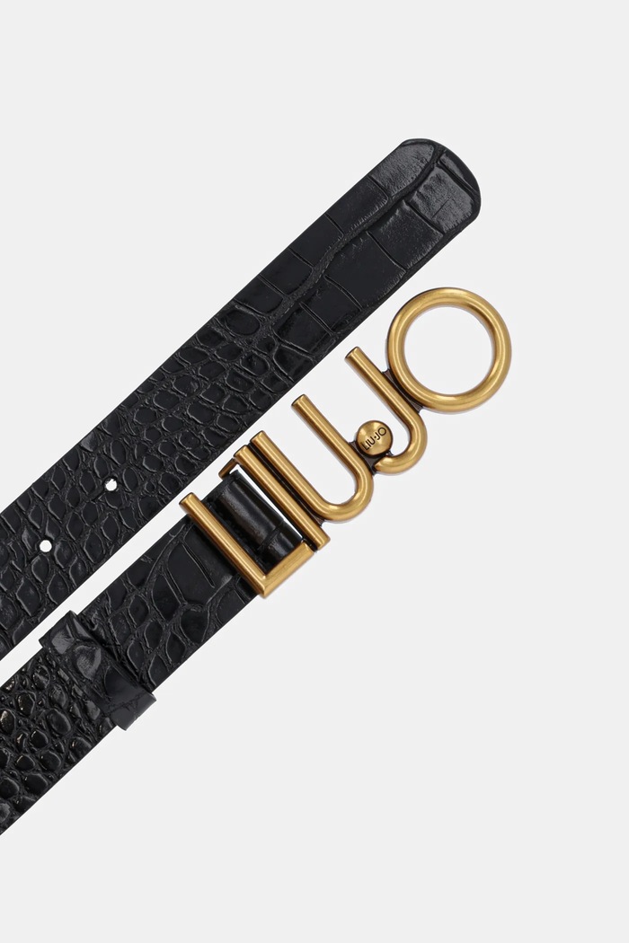 Liu Jo Ζώνη Liu Jo AA5233.E0983 μαύρο SS25