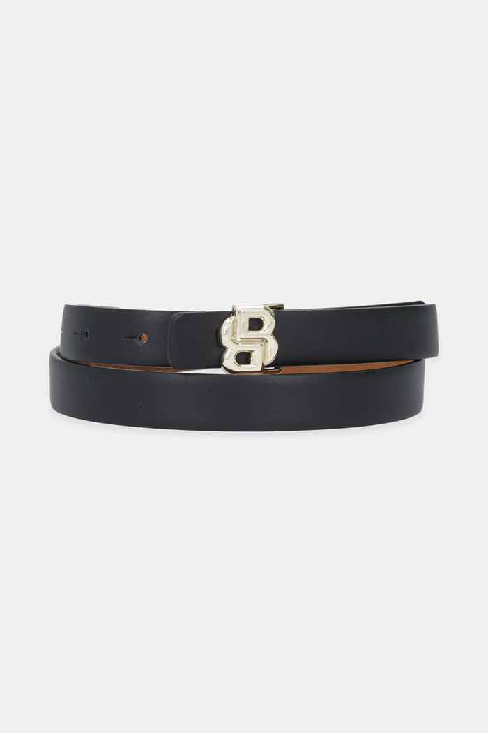 BOSS curea de piele cu două fețe B_Icon-G_Sr20_pgr negru 50542179