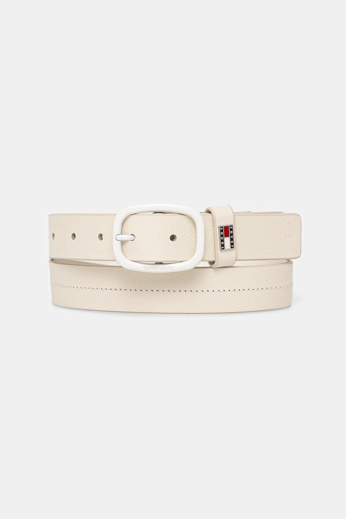 Antilop remen Tommy Jeans bež AW0AW17392