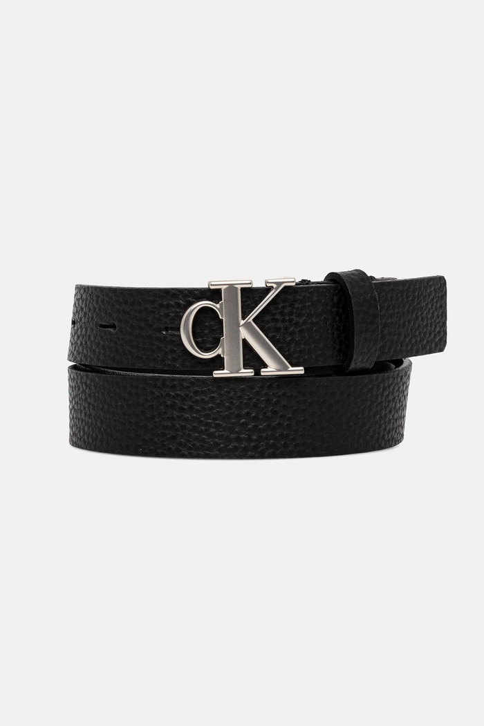 Calvin Klein Jeans curea de piele negru LV04K7003G