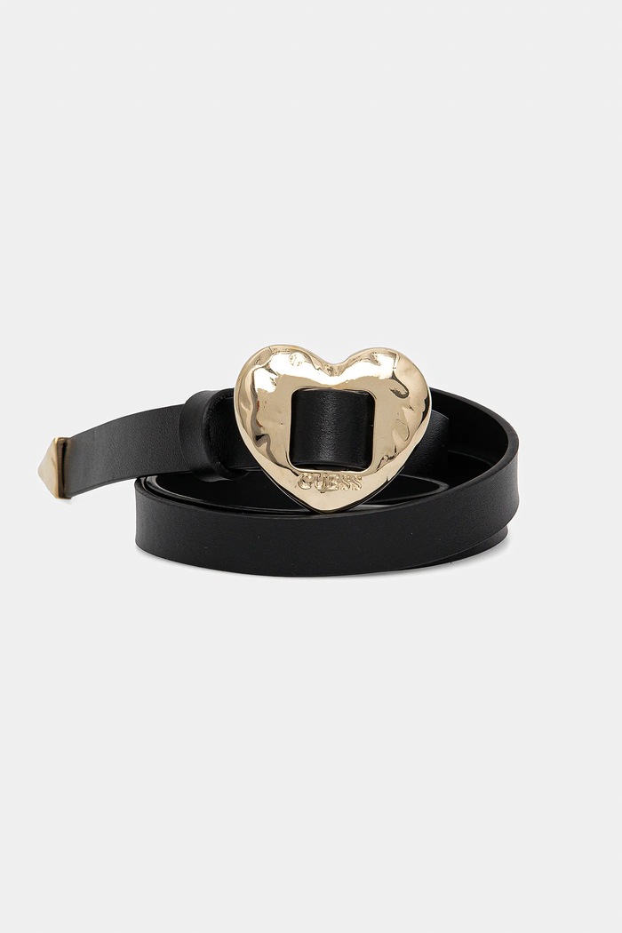Kožený pásek Guess černá BW9234.P5215