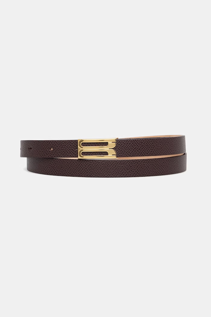 Victoria Beckham ζώνη γυναικεία δερμάτινη μπορντό 1124ABL006282A