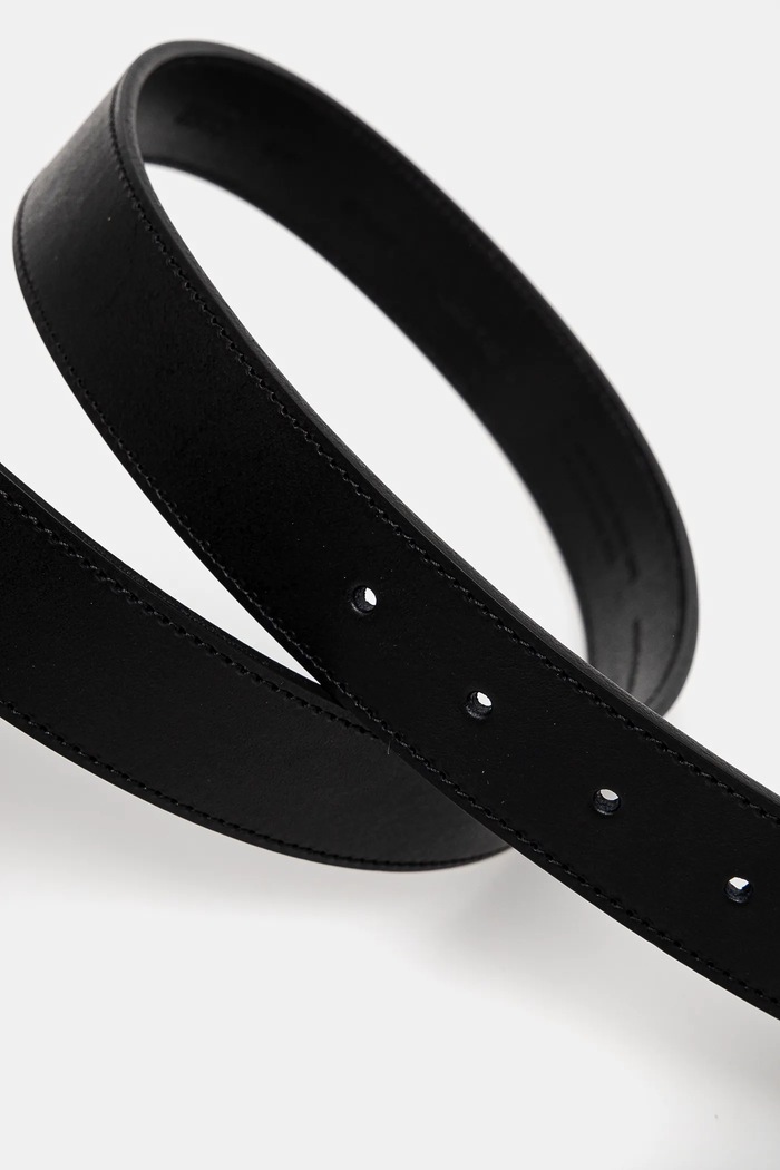 HUGO curea de piele 50537026 negru SS26