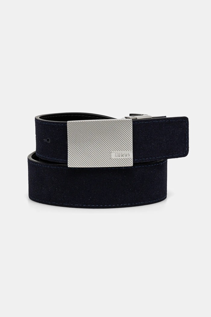 Pásek HUGO 50537122 černá SS25