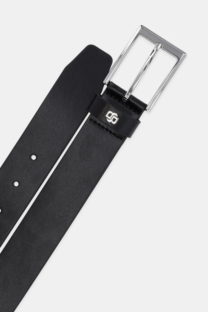 BOSS Curea de piele 50522778 negru SS25