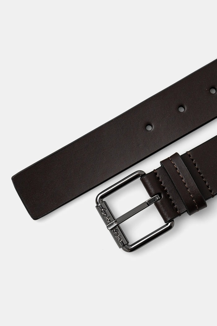 Kožený opasok Calvin Klein K50K512650 hnedá SS25