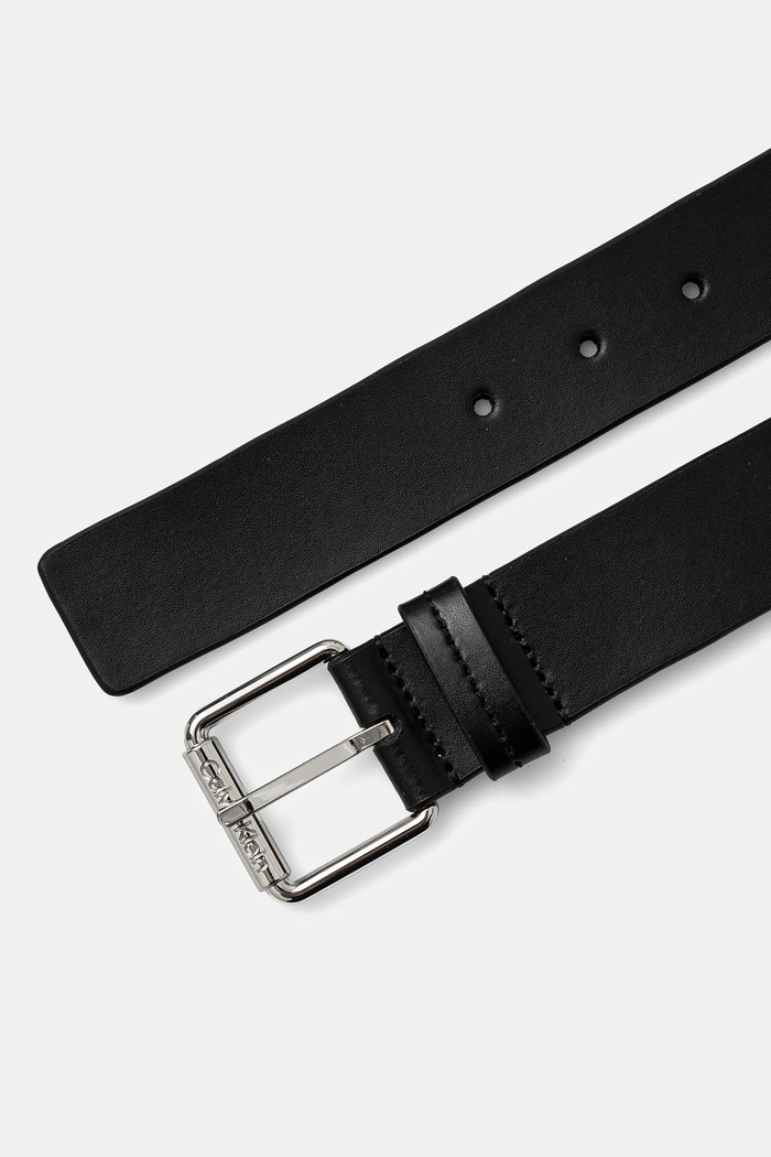 Calvin Klein pasek skórzany K50K512650 czarny SS25