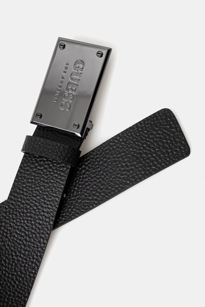 Doplňky Kožený pásek Guess BMGRTU.P5140 černá
