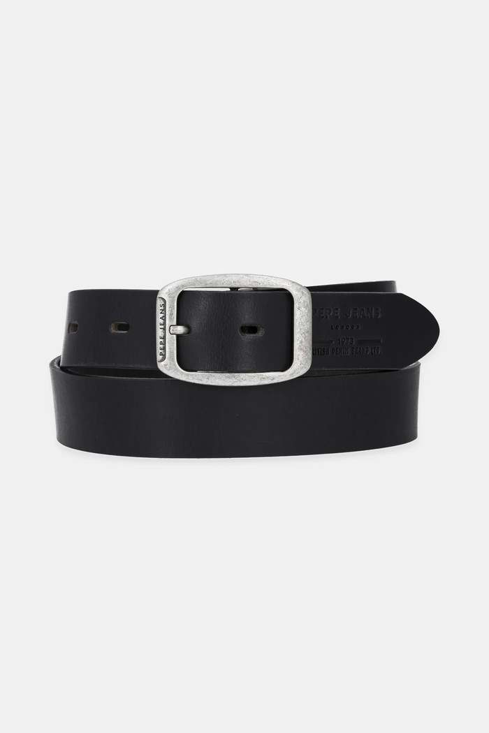 Pepe Jeans curea FLOYD BELT negru PM021051