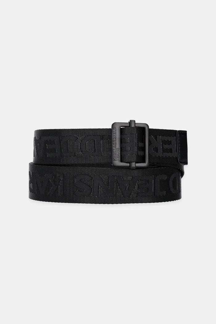 Ζώνη Karl Lagerfeld Jeans μαύρο A1M33130