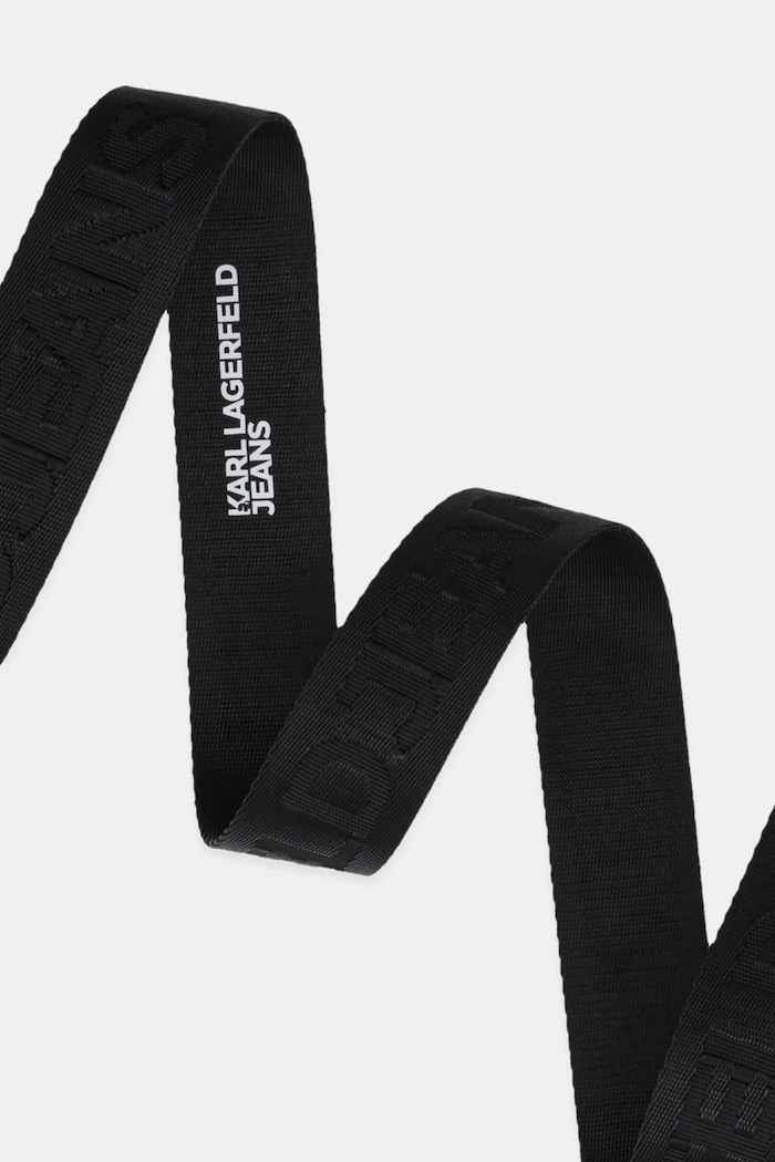 Ζώνη Karl Lagerfeld Jeans A1M33130 μαύρο SS25