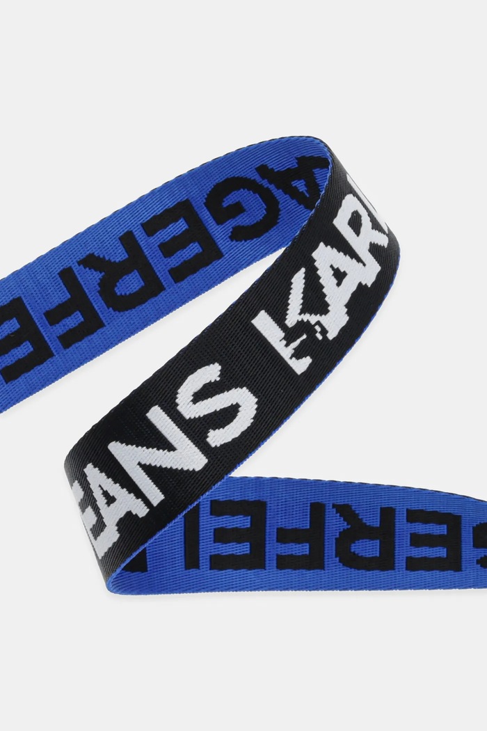 Karl Lagerfeld Jeans obojstranný opasok A1M33131 čierna SS26