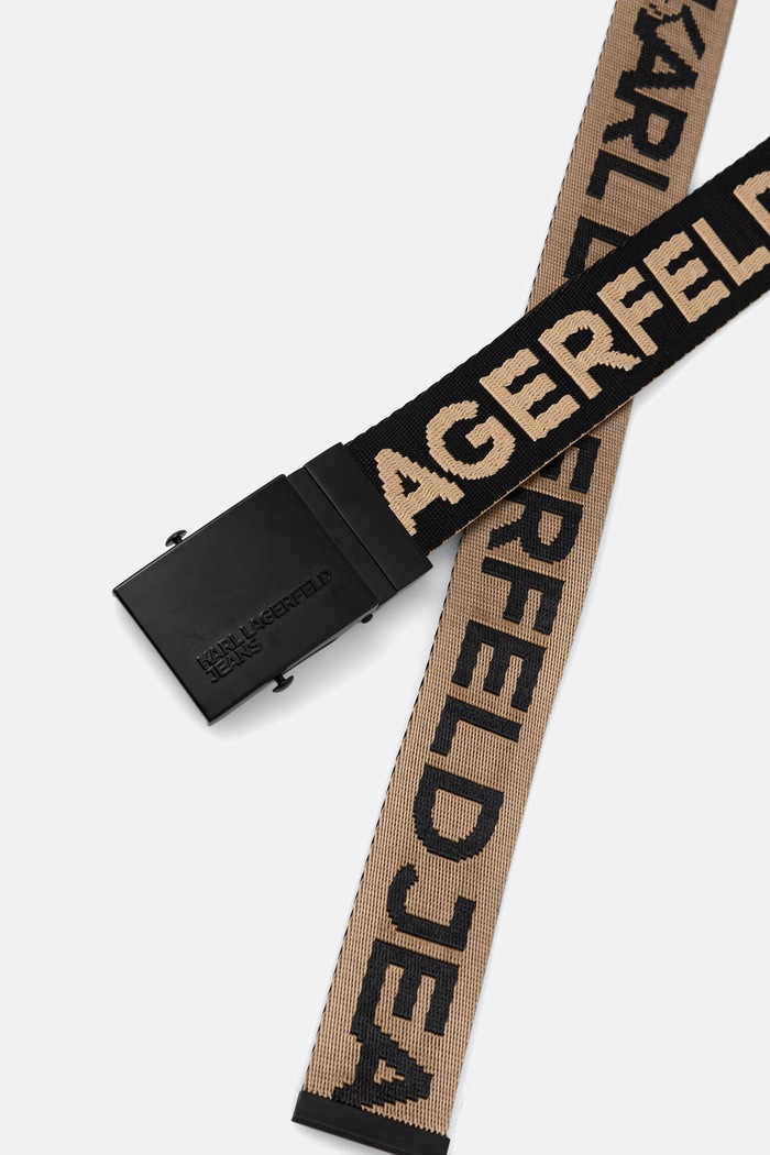 Doplnky Karl Lagerfeld Jeans obojstranný opasok A1M33131 čierna