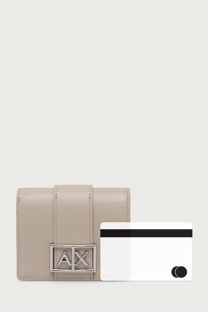 Armani Exchange novčanik od imitacije kože bež XW000360.AF12039