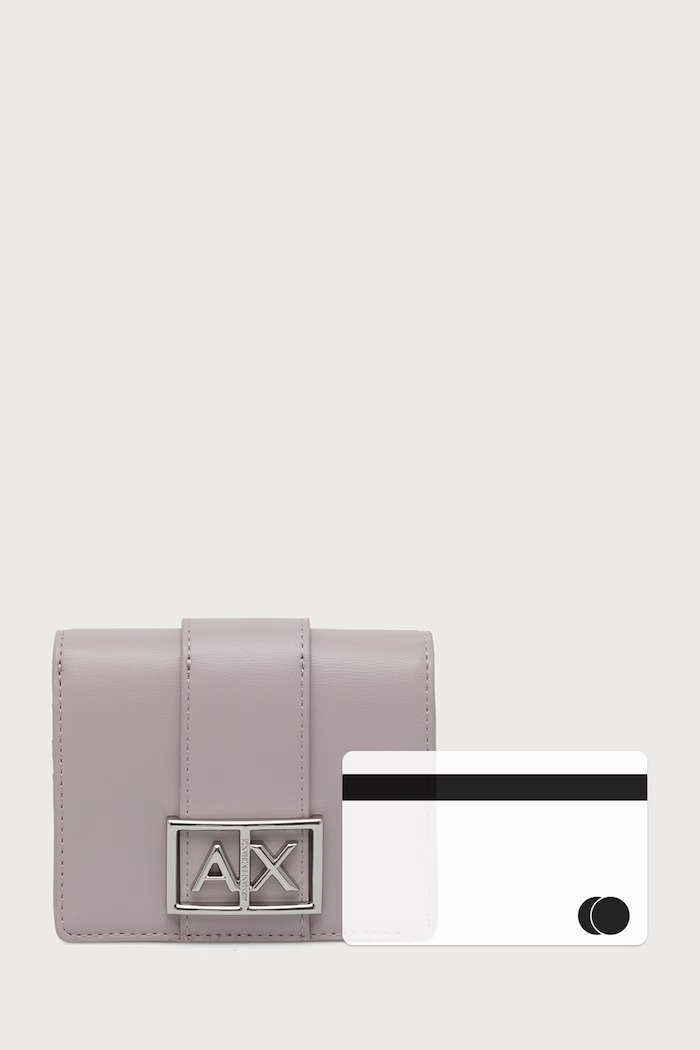 Armani Exchange novčanik od imitacije kože roza XW000360.AF12039