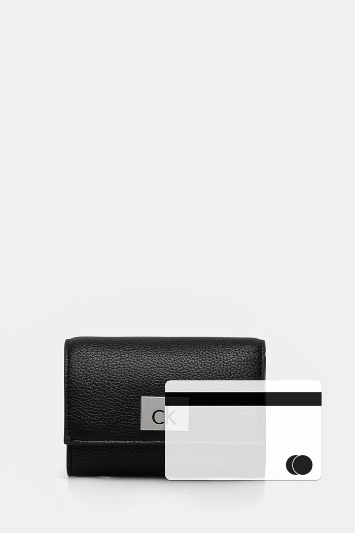 Pénztárca Calvin Klein fekete K60K612834
