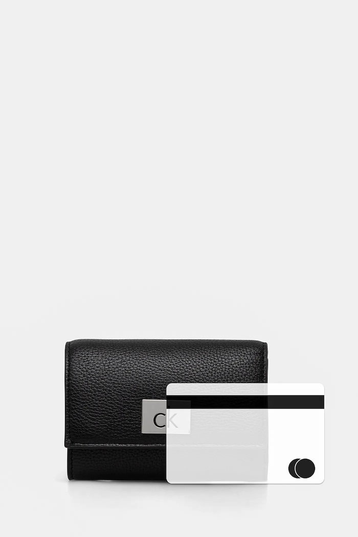 Pénztárca Calvin Klein fekete K60K612834