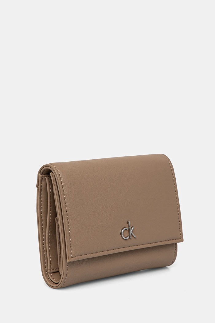 Πορτοφόλι Calvin Klein K60K612851 μπεζ SS25