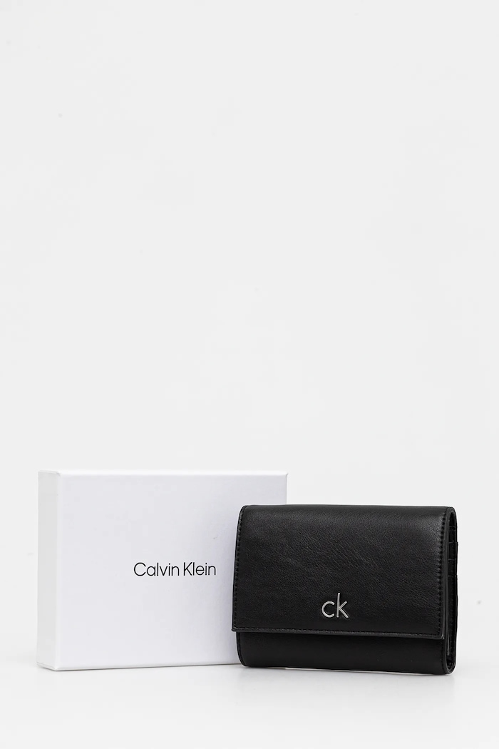 Pénztárca Calvin Klein K60K612851 fekete