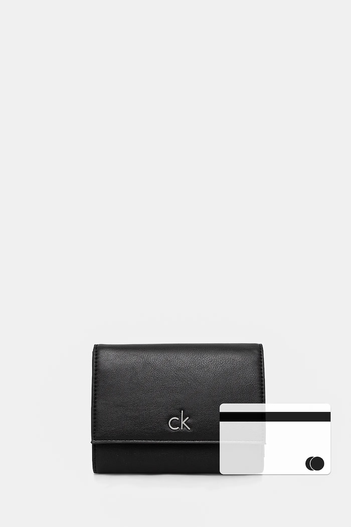 Pénztárca Calvin Klein fekete K60K612851