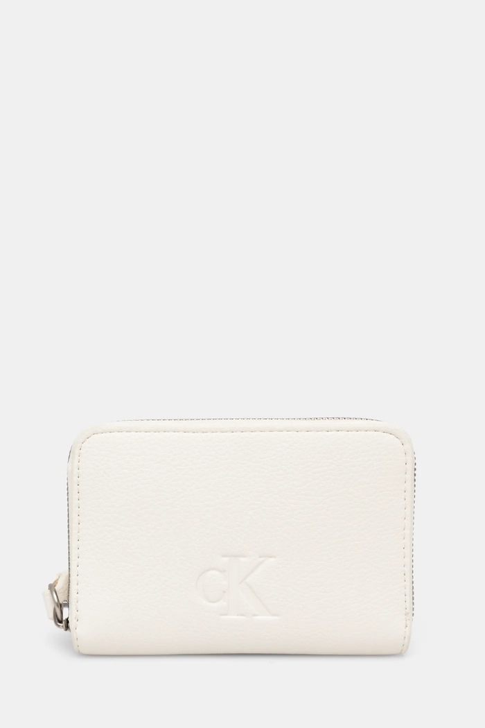 Портмоне Calvin Klein Jeans изкуствена кожа бежов K60K613058