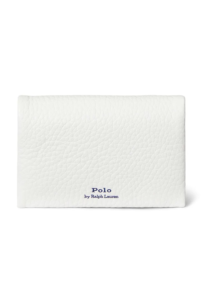 Polo Ralph Lauren leather wallet 427949873 white SS26