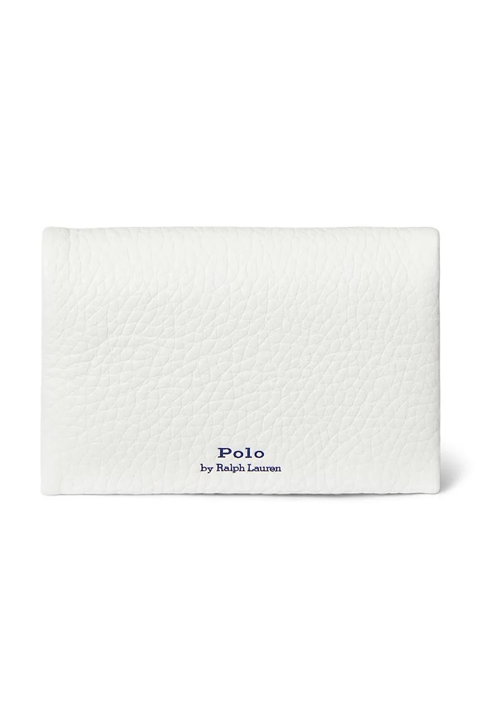Polo Ralph Lauren leather wallet 427949873 white SS26