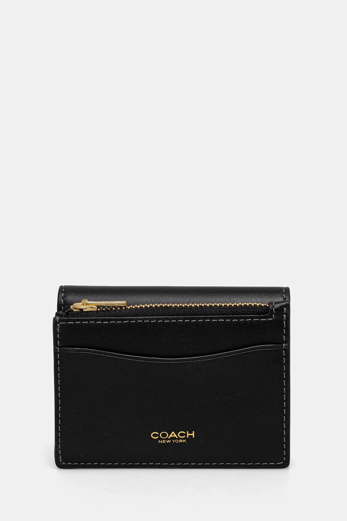 Аксесоари Кожен портфейл Coach CZ111 черен