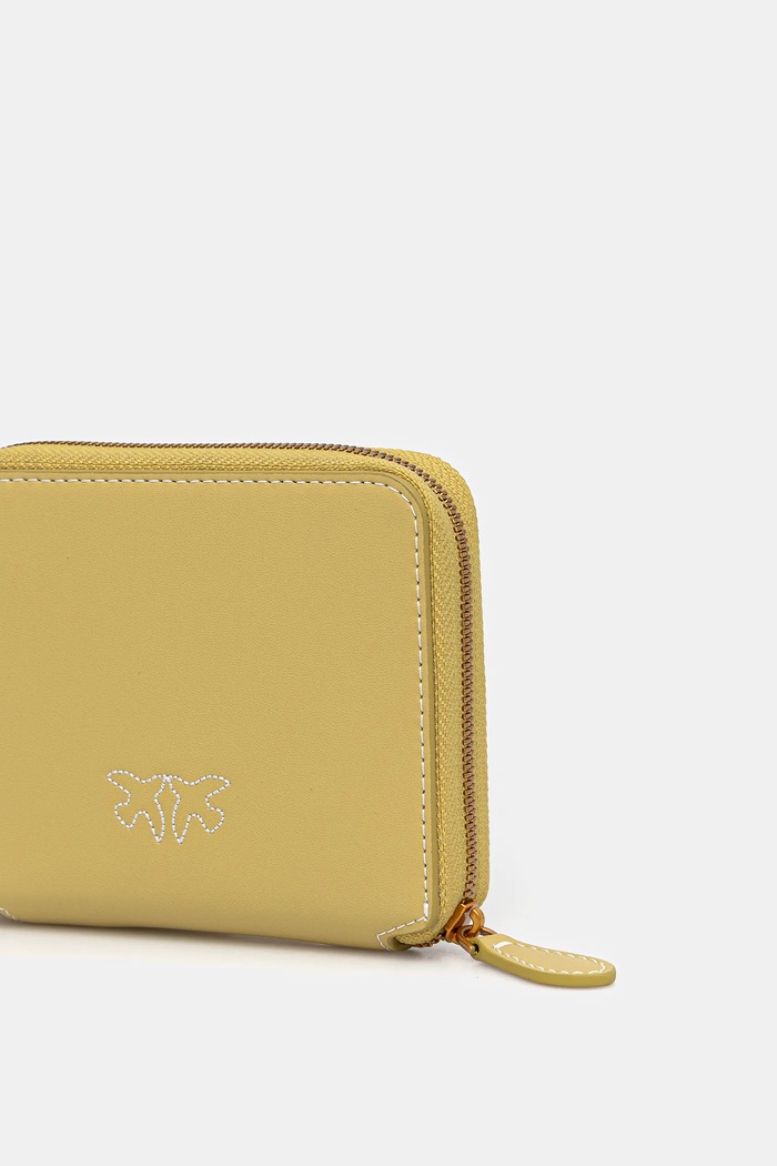 Pinko Кожен портфейл Pinko 100249.A2AN зелен SS25