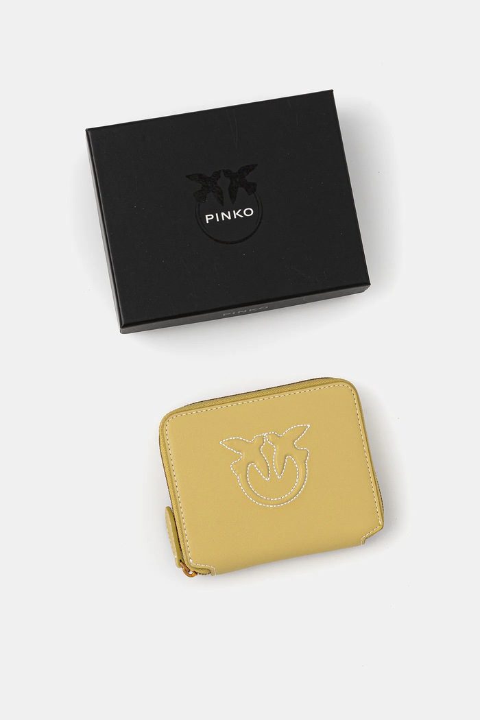 Кожен портфейл Pinko Pinko 100249.A2AN зелен