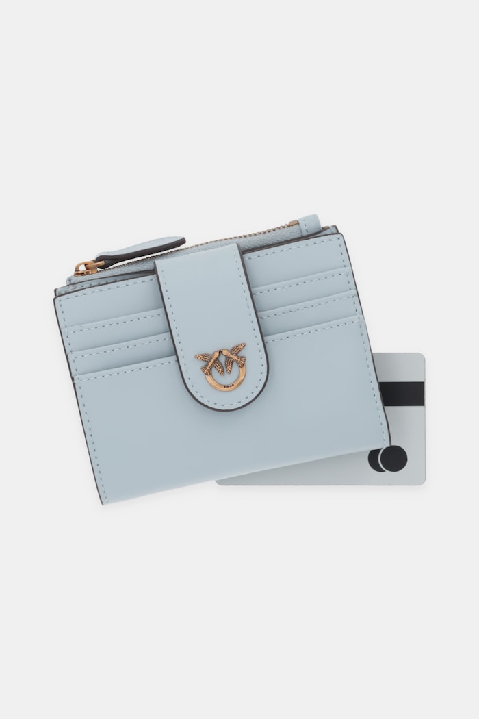 Pinko bőr pénztárca kék 103610.A0F1
